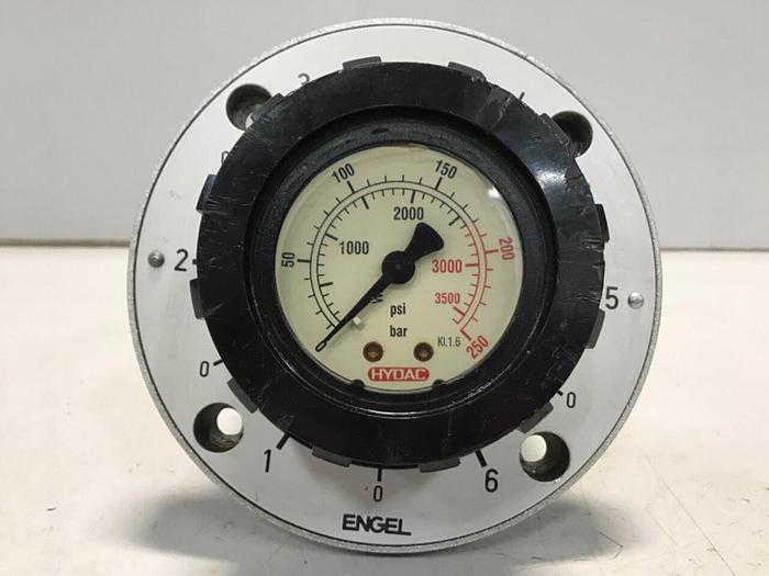 Used HYDAC Pressure Gauge Selector Switch ES80/40TL / HPS #130741