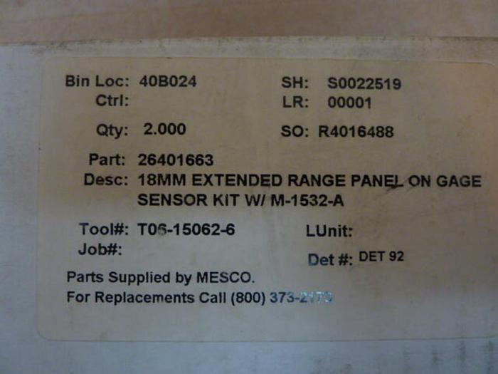 JBL Sensor Kit DD2T18LA #28172