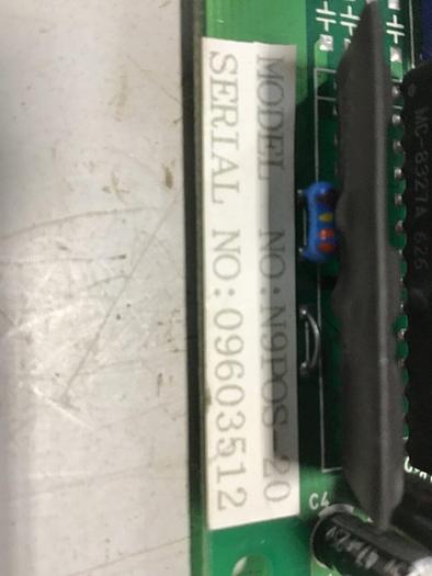Used NISSEI Circuit Board N9POS-20 #141634