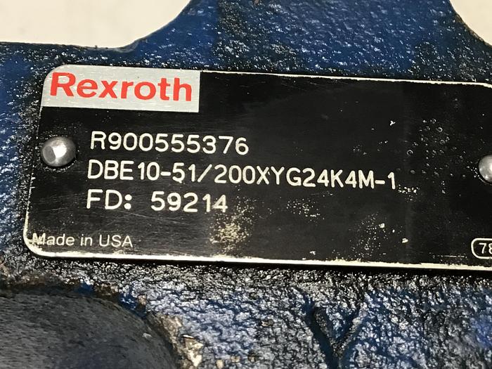 Used REXROTH DBE10-51/200XYG24K4M-1