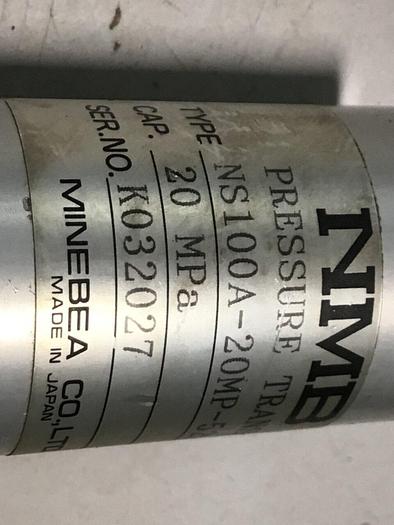 Used NMB Pressure Transducer NS100A-20MP-5222-S14 #126491