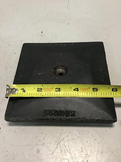 Used SUNNEX Leveling Mount Pad 6 x 6 SM63 #122722