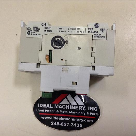 Used ALLEN BRADLEY Manual Motor Starter 140-MN-0160 SER D #75158