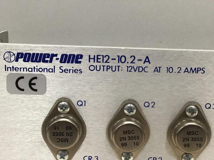 Used POWER ONE Power Supply HE12-10.2-A #120573