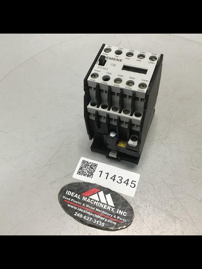 Used SIEMENS Contactor 3TH4373-0A Used