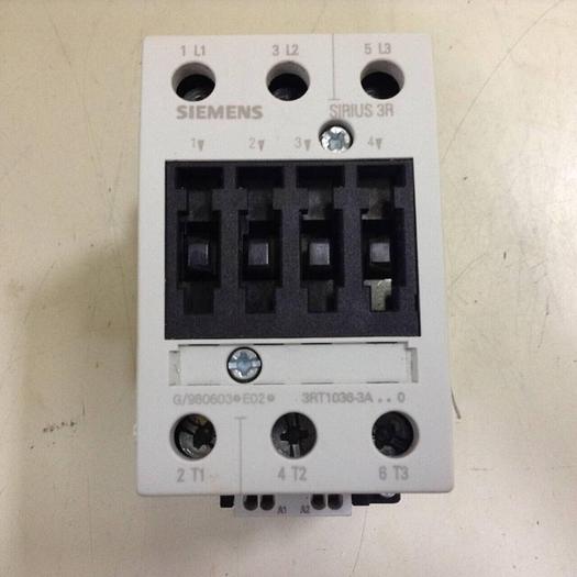 Used SIEMENS Contactor 3RT1 036-3AK60 #86701