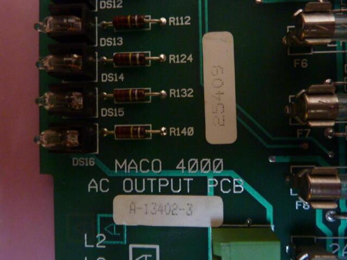 Used BARBER COLMAN AC Output Circuit Board A-13402-3 Used