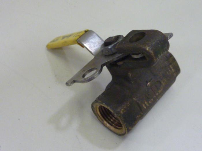 Used APOLLO Ball Valve 600 WOG C11 #61444