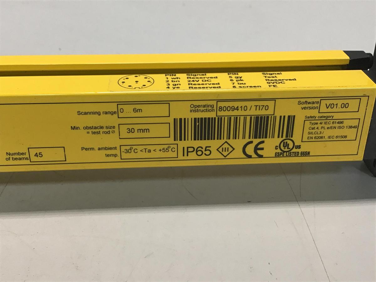 Used SICK C41S-0903AA300 Safety Light Curtain Used #115257