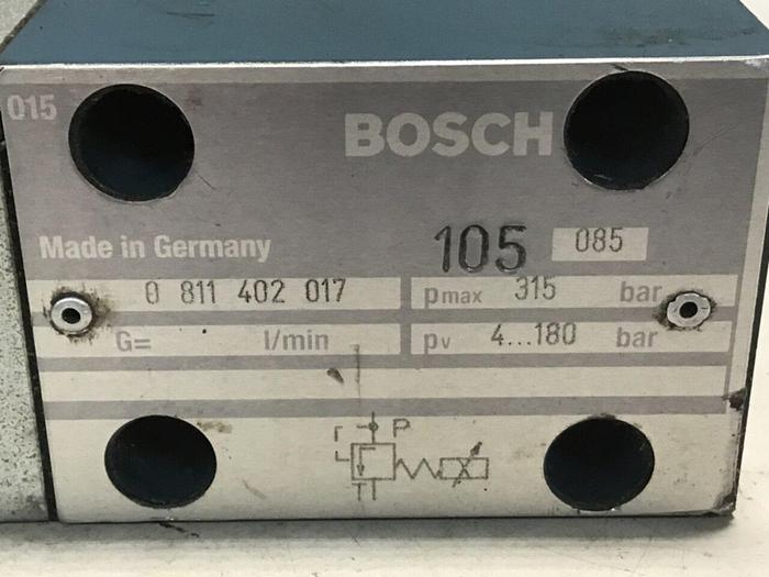 Used BOSCH Proportional Pressure Relief Valve 0 811 402 017 Used