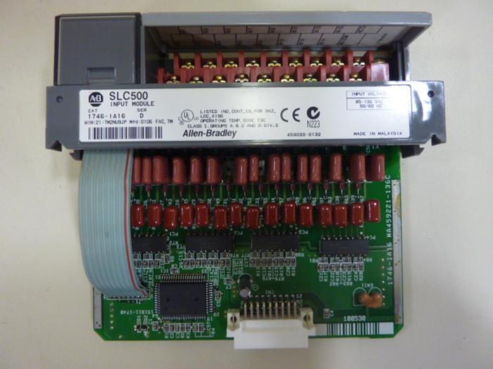 Used ALLEN BRADLEY Input Module 1746-IA16 SER D #48143
