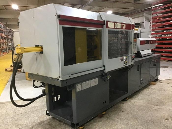 Used VAN DORN DEMAG 170 Ton Injection Mold Machine 170HT14 USED