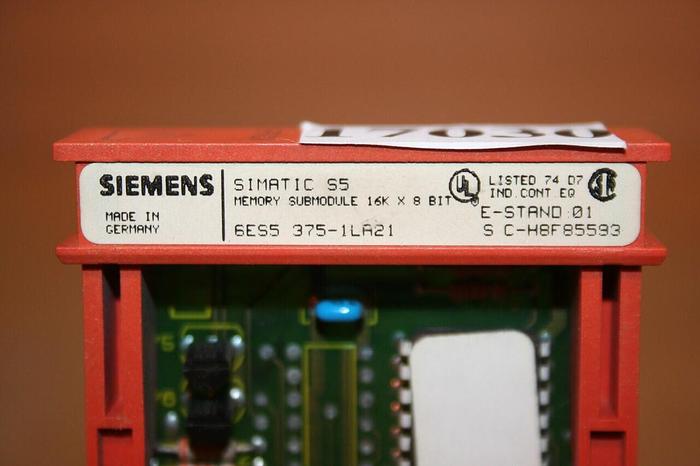 Used SIEMENS Memory Submodule 6ES5 375-1LA21 Used