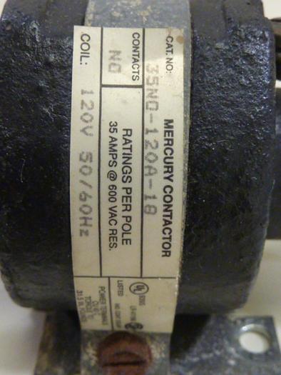 Used MDI Contactor 35NO-120A-18 USED #62725
