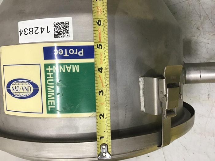 Used UNA-DYN Hopper Receiver LS2 .75CF USED