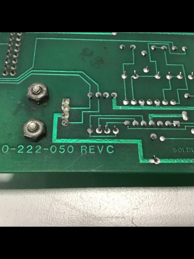 Used BRANSON ULTRASONICS CORP. Circuit Board 100-222-050 USED