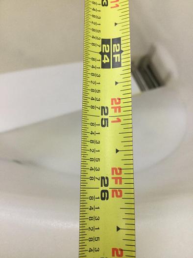 Used PPE Plastic Rolling Surge Bin USED