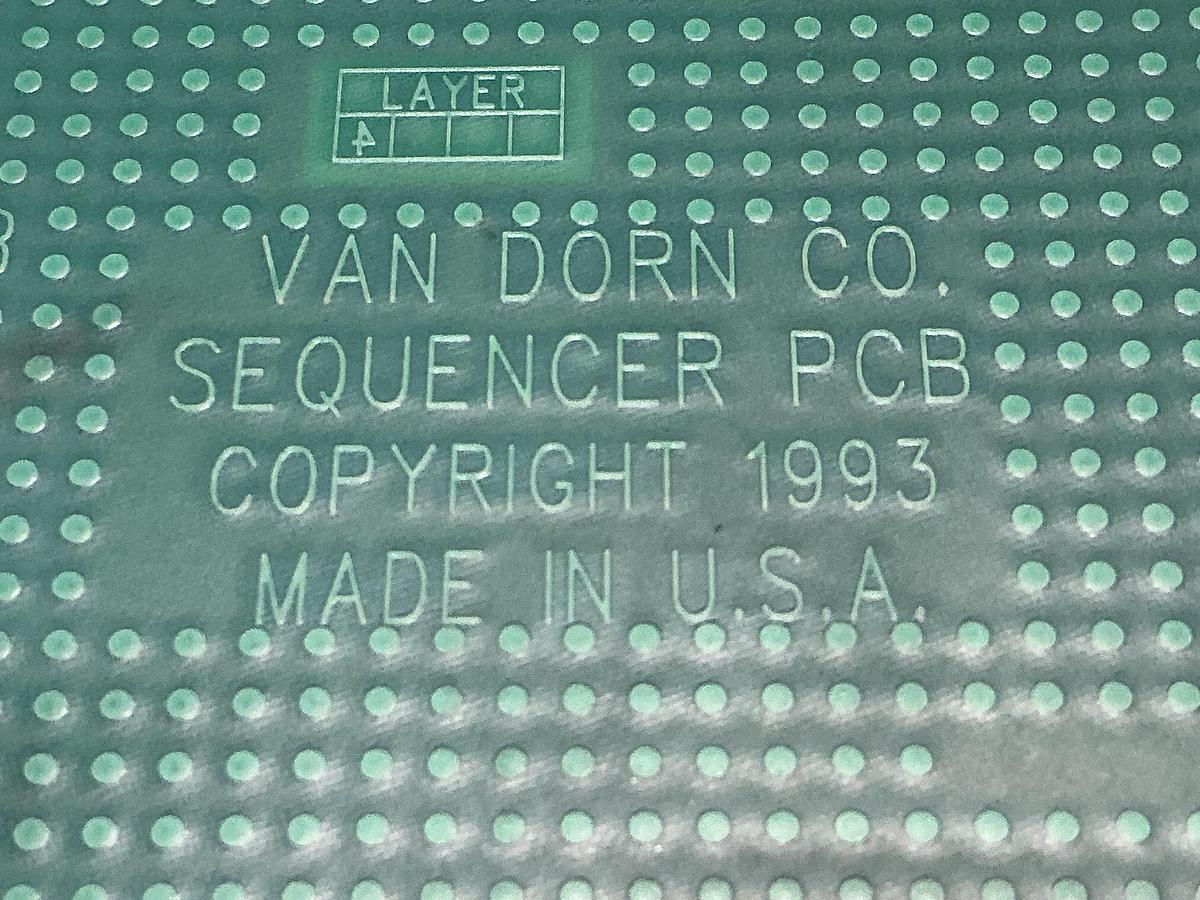 Used VAN DORN 330029 REV-B