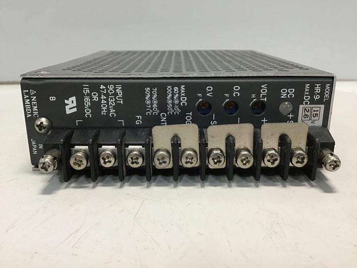 Used NEMIC-LAMBDA Power Supply HR-9-15 #134808