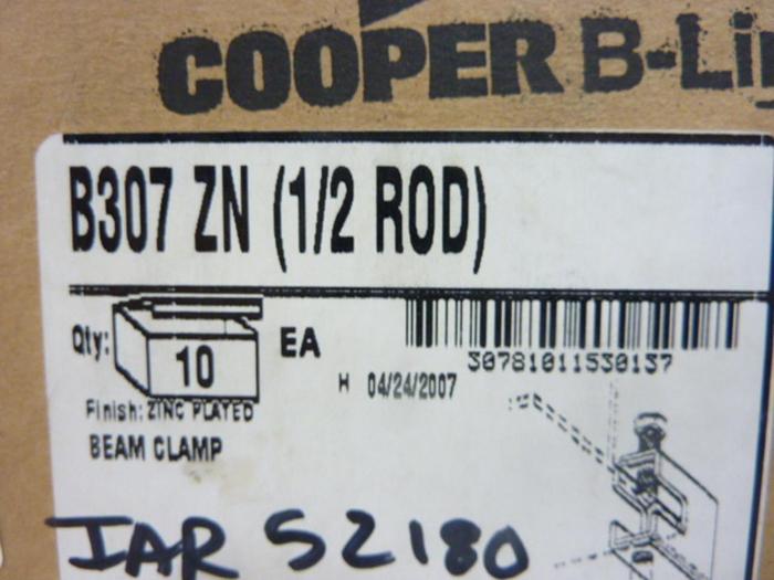 COOPER Beam Clamp B307 ZN #45871