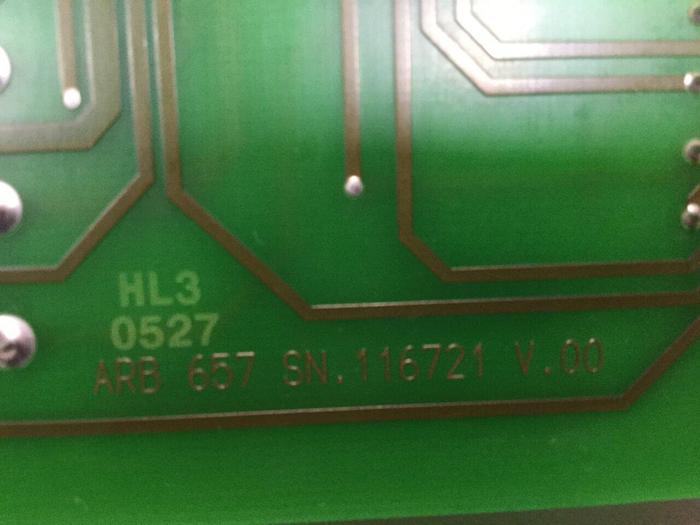 Used ARBURG Relay Circuit Board ARB 657 USED