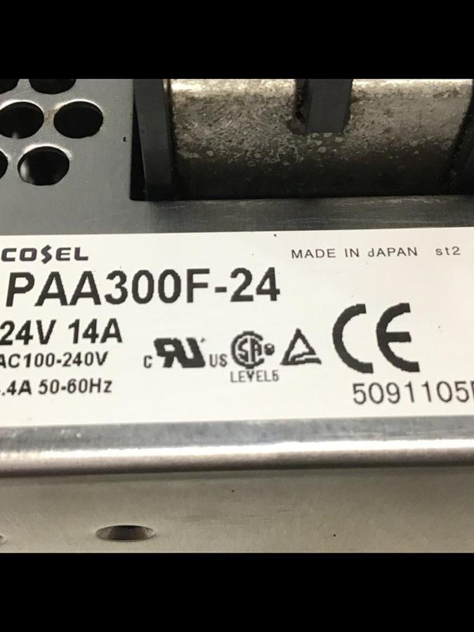 Used COSEL Power Supply PAA300F-24 USED