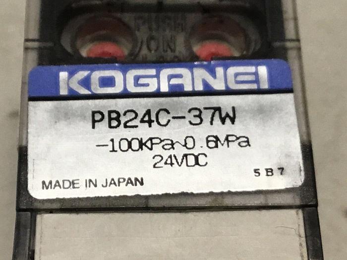 Used KOGANEI Solenoid Valve PB24C-37W #122224