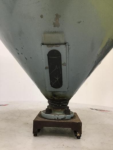 Used METAL FABRICATOR Hopper w/ Lid 18X18 HOP Used #143339