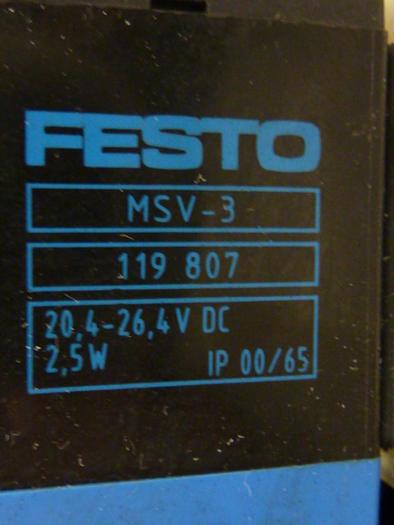 Used FESTO Control Block / Valve Terminal IFB8-02 #52818