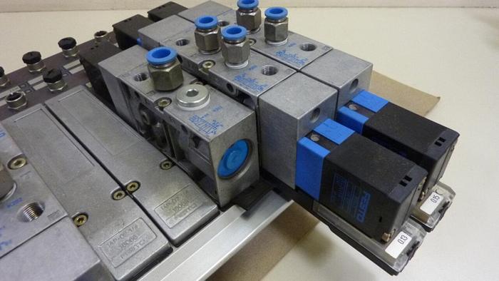 Used FESTO Control Block / Valve Terminal IFB8-02 #52717