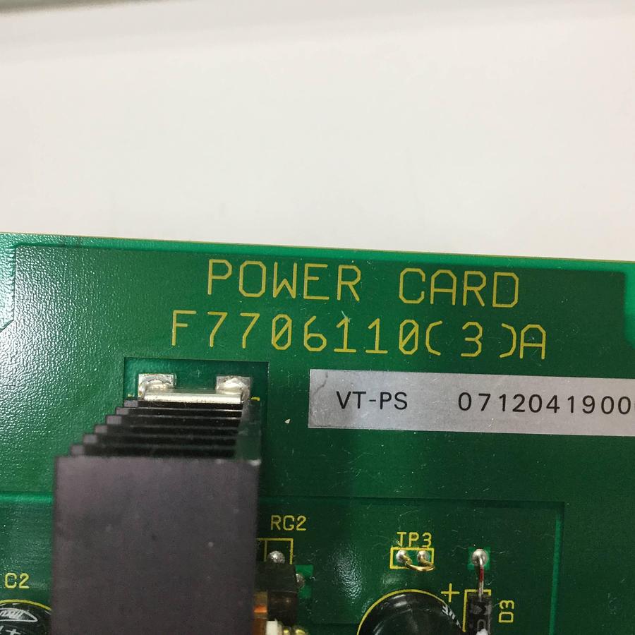 Used FUJI ELECTRIC Power Circuit Board F7706110(3)A Used