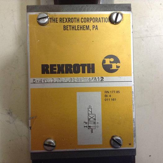 Used REXROTH Valve 54WE10C32/CG24N9K4A12 #99403
