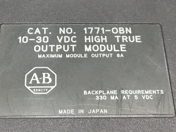 Used ALLEN BRADLEY Output Module 1771-OBN #128922