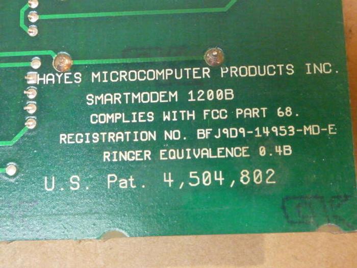 Used HAYES Circuit Board 40-00024 2.1 #32282