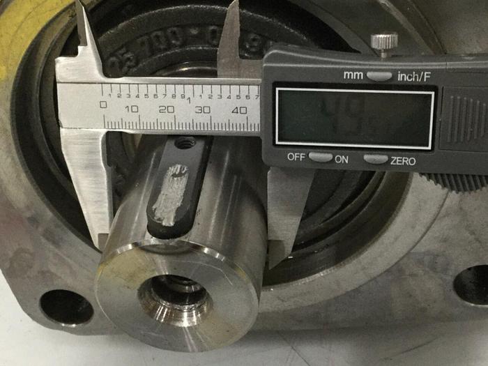 Used BRUENINGHAUS HYDRAULIK Hydraulic Pump AA4VS01250V Used