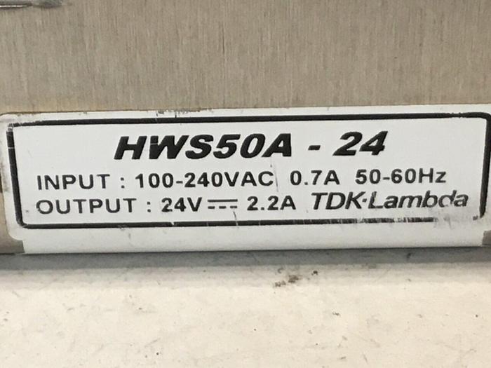 Used TDK Input / Output Module HWS50A-24 #132747