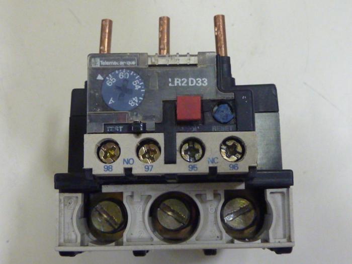Used TELEMECANIQUE Overload Relay LR2D3359 #64765