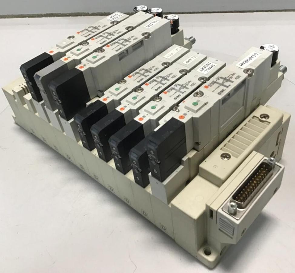 Used SMC Manifold & Valves SV3400-5FU USED