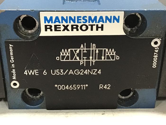 Used REXROTH 4WE6U53/AG24NZ4 Valve Used #140385