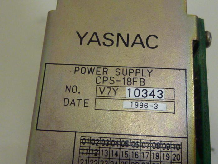 Used YASNAC Power Supply V7Y 10343 #66200