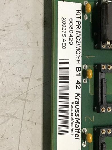 Used KRAUSS MAFFEI Circuit Board PR202 PR 202 #126078