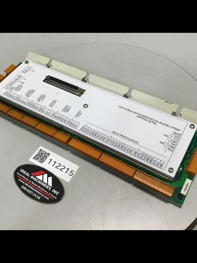 Used VAN DORN Instrumentation Board 370087 USED