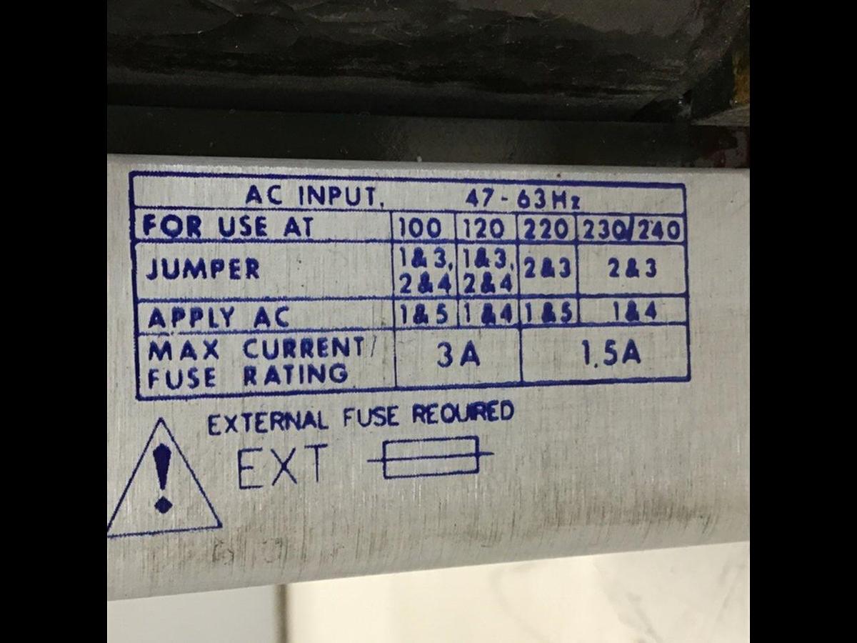 Used POWER-ONE Power Supply F5-25/OVP-A Used #144304