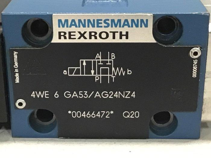 Used REXROTH Valve 4WE6GA53AG24NZ4 #129916