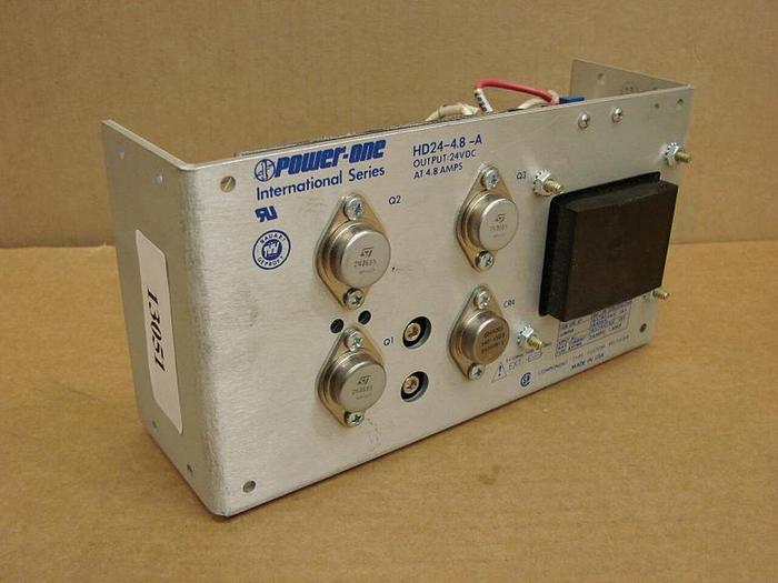 Used POWER ONE Power Supply HD24-4.8-A #22226