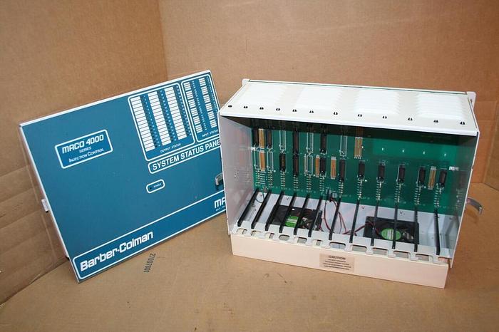 Used BARBER COLMAN Control Card Rack 40BA-211BC-C00-A-00 Used