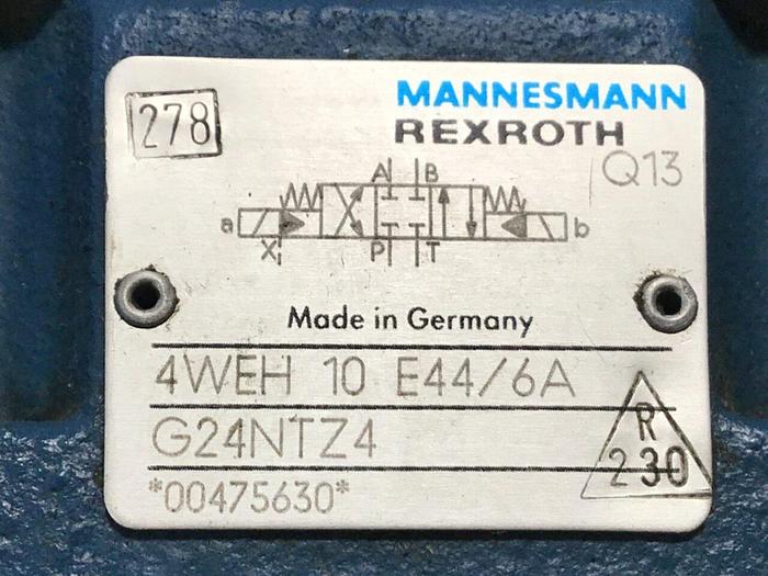 Used REXROTH Valve 4WE10E446AG24NTZ4 #129968
