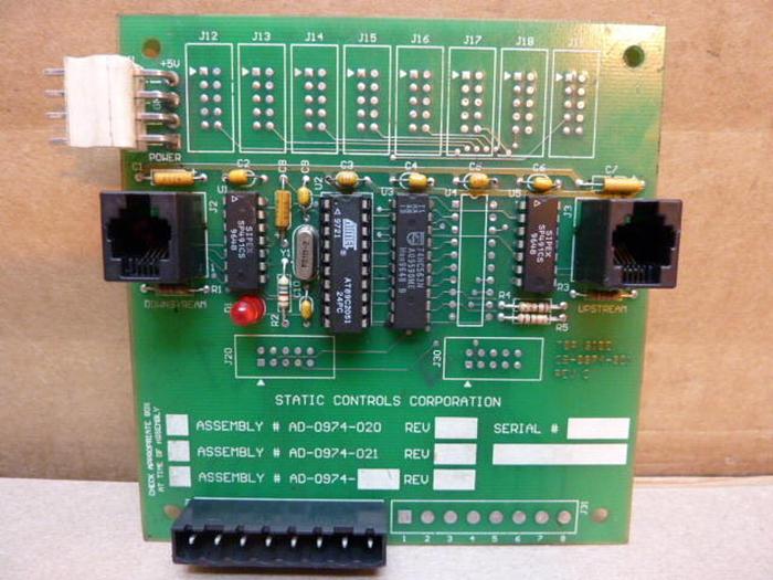 Used STATIC CONTROL SYSTEMS Circuit Board CB-0974-301 #29129