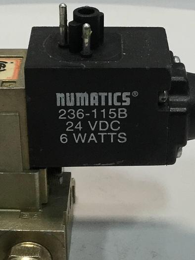 Used NUMATICS Solenoid 4 Way Valve 031SA400E Used