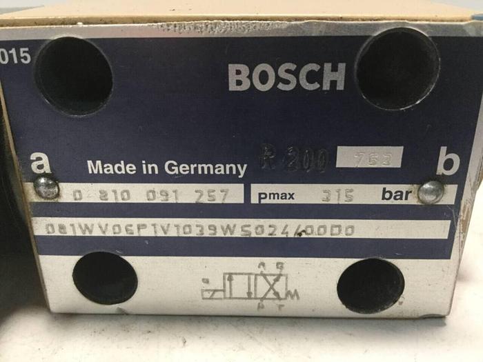 Used BOSCH Valve 0 210 091 257 Used